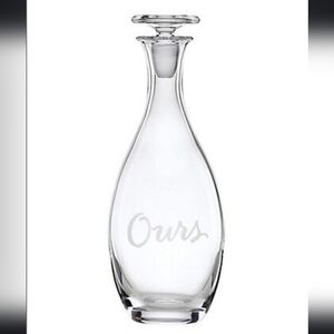 Kate Spade wine decanter
